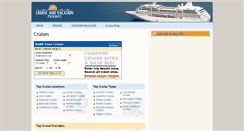Desktop Screenshot of cruises.cruiseandvacationpackages.com